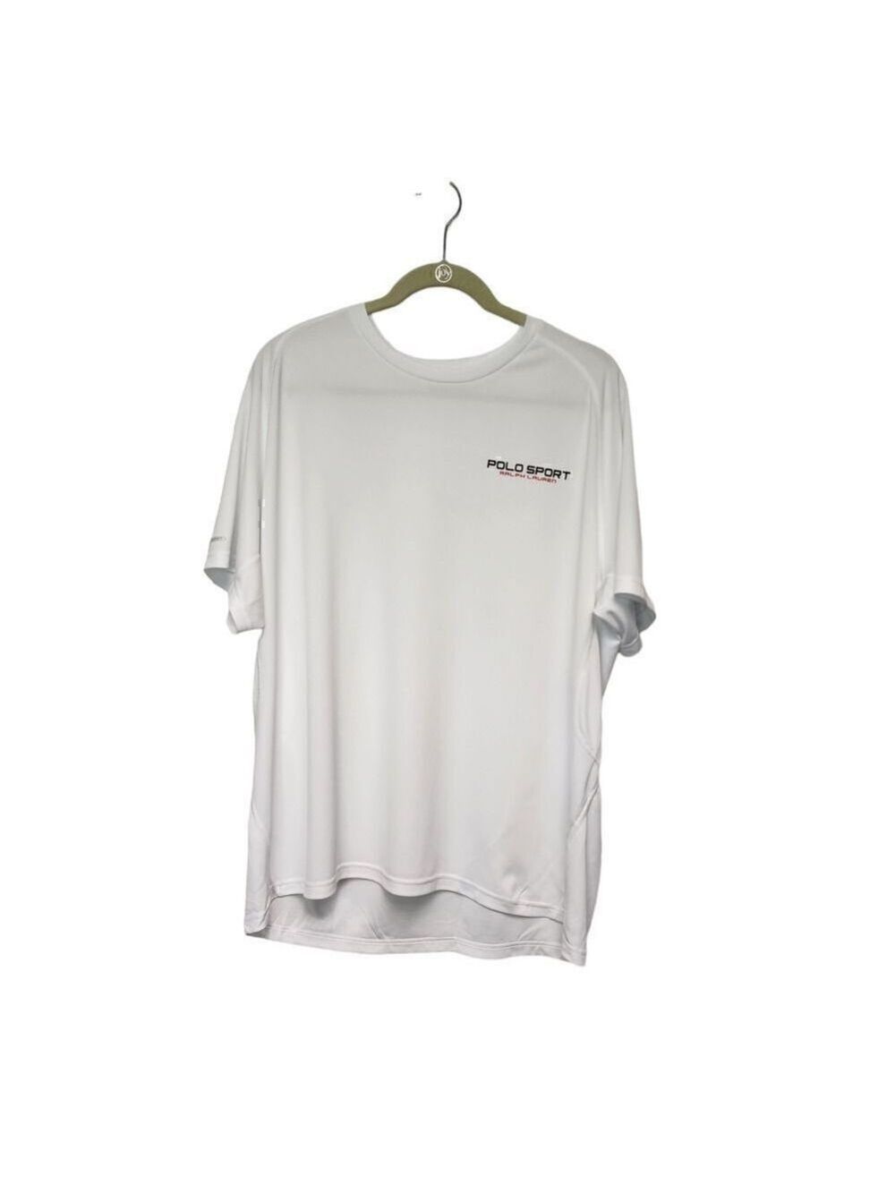 Polo Sport Ralph Lauren Short Sleeve Raglan T-Shirt XXL Color White - Picture 2 of 7